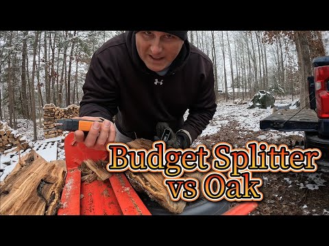 How to Split Frozen Oak with a Basic Log Splitter (Safety & Setup Tips)