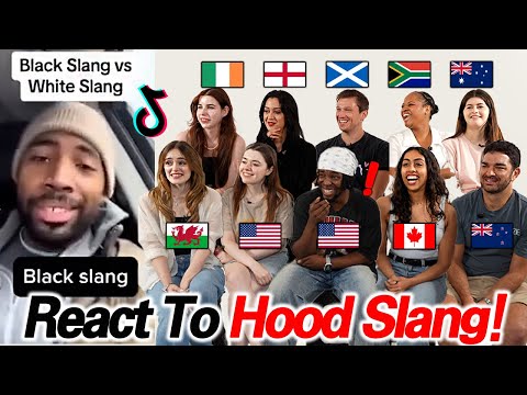 English Speakers React to Hood English Tiktok Videos!