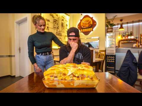 WIN €150 CASH IF YOU CAN BEAT PORTUGAL'S UNBEATEN FOOD CHALLENGE...IT'S BRUTAL | BeardMeatsFood
