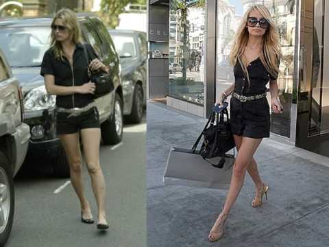 Nicole Richie - Kate Moss Wannabe