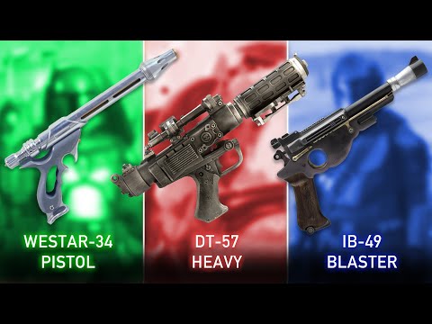 Top 10 Blaster Pistols in Star Wars!