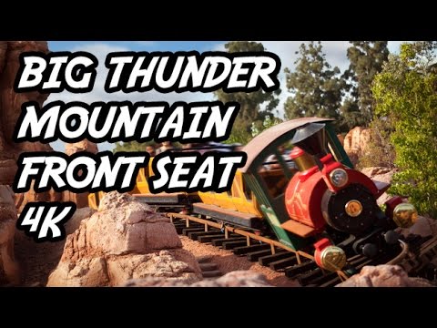BIG THUNDER MOUNTAIN DISNEYLAND - FRONT SEAT POV - 2016