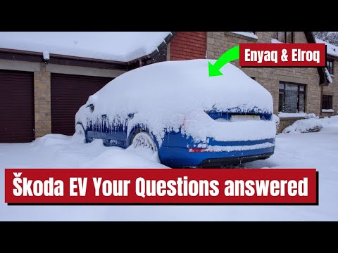 Answering Your Burning Škoda Enyaq Winter Driving Questions! (part 2)