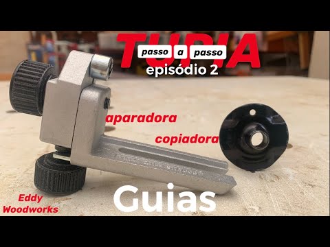 121 - TUPIA -usando as GUIAS - aparadora e copiadora
