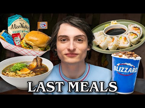 Stranger Things' Finn Wolfhard Eats His Last Meal
