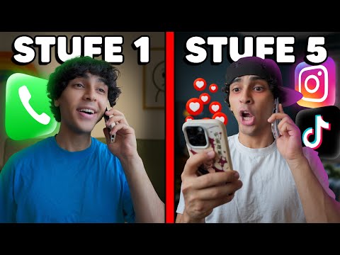 5 STUFEN die jeder mit einem HANDY durchmacht... 😳😂 | Mohi__07