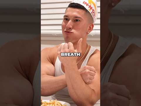 Bro had to finish his point before his food 😂 #podcast #youtubeviral #youtubeshorts