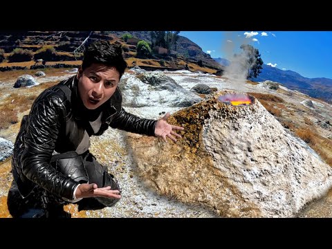 El VOLCÁN más PEQUEÑO del MUNDO | Ayacucho Perú