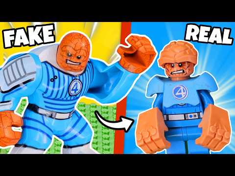 Unboxing FAKE LEGO FANTASTIC FOUR...
