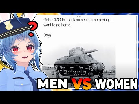 Men Really Just want tanks? - Boys Vs Girls Memes WW2 - Vtuber Reacts
