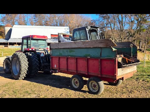 Hauling Tons Of Dirt To Improve The Farm!