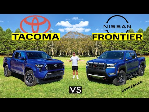 TACOMA TAKEDOWN?? -- 2026 Nissan Frontier PRO-4X vs. Toyota Tacoma TRD: Comparison