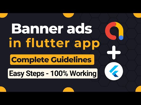 google mobile ads flutter || Integrate Flutter Admob Banner Ad || Flutter Admob || Technical Encoder