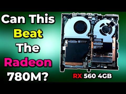 Can Amazon's Cheapest Ryzen Mini PC Beat the 780M? HP EliteDeskMini 705G4 RX 560 4GB vs Radeon 780M