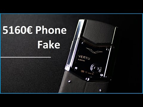 5160€ China Fake tested - Vertu Signature S Clone for 34€ - The luxury fake - Moschuss
