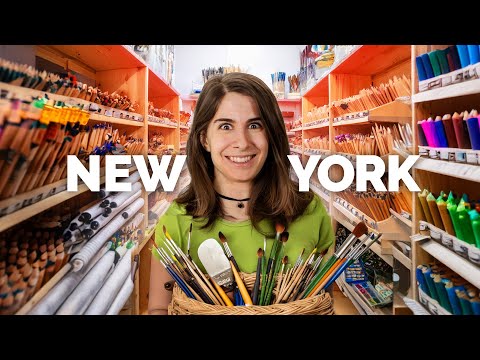 L’ART SHOP più grande di NEW YORK 🐸