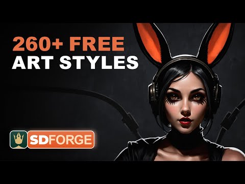 Instant Art Upgrade: 260+ Stable Diffusion Styles for A1111 & Forge [Free] #stablediffusion