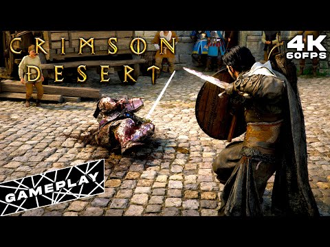 CRIMSON DESERT - 90 Minutes of Gameplay (4K60FPS)
