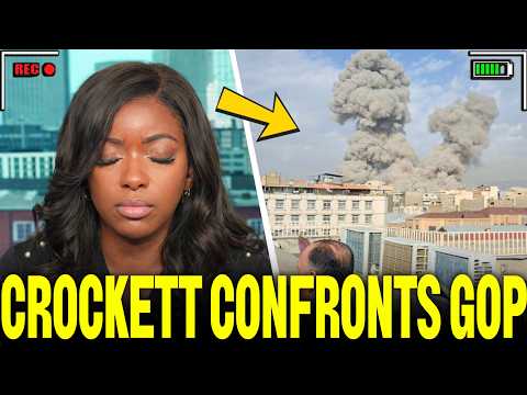 Jasmine Crockett Confronts GOP Defenders After Unauthorized Iran Strikes