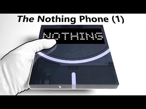 The Nothing Phone 1 Unboxing - Future of Smartphones? + Gameplay