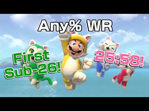 [WR / 25:58] Bowser's Fury Any% (1ST SUB-26!)
