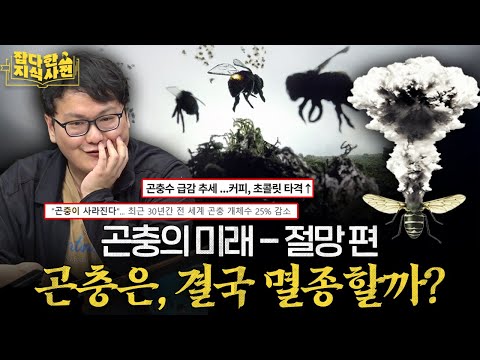 곤충이 지구에서 사라지면 벌어지는 일 🦋