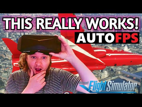 MSFS | BOOST YOUR VR FPS FOR FREE! AutoFPS | ALL VR HEADSETS