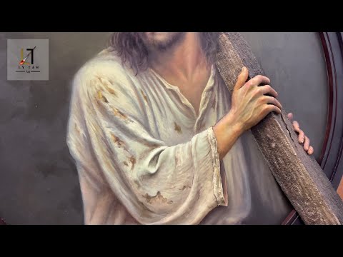 Realistic Oil Painting — Full Process (No AI)