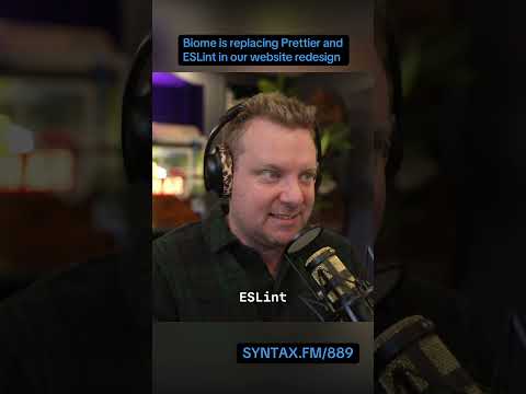 We're replacing Prettier and ESLint with Biome for Syntax 3.0