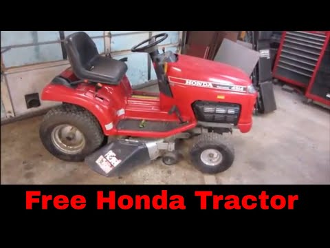 Will it Run? Free Broken Honda yard sale find.