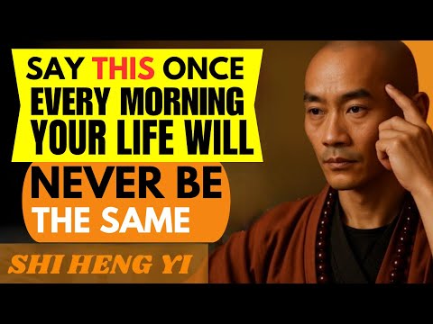 Say THIS Every Morning | Watch Your Life Transform Instantly ⚡| Shi Heng Yi
