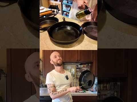 Are you using an inferior cast iron pan? #castironcooking #shorts