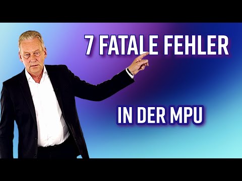 Mache niemals einen dieser Fehler , wenn du die MPU bestehen willst