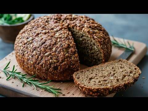 I no longer buy bread in stores! The secret to homemade bread: No kneading!