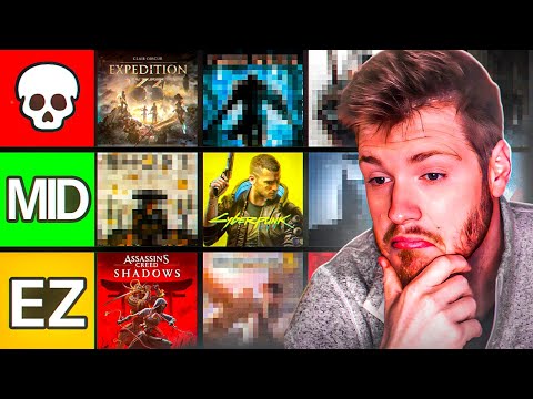 Ranking EVERY Game I've Ever Completed