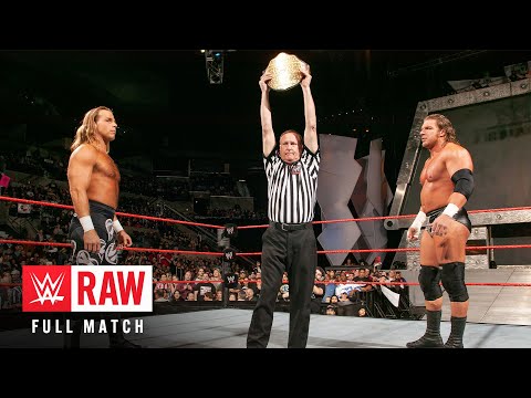 FULL MATCH: Triple H vs. Shawn Michaels – World Heavyweight Title Match: Raw, Dec. 29, 2003