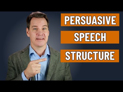 How to Structure a Persuasive Speech
