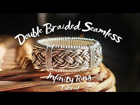 Double Braided Seamless Infinity Ring Tutorial/ DIY Infinity Ring