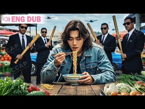 Bully messes with a poor guy eating noodles, not knowing he's a hidden Dragon Lord!1 person KOs 50