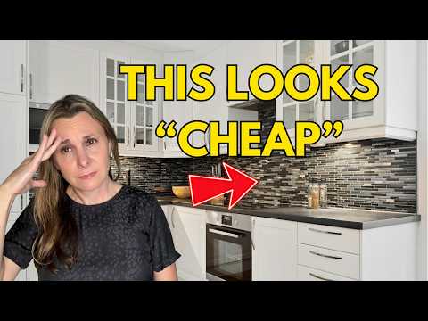 7 MISTAKES Secretly Making Your Kitchen Look CHEAP