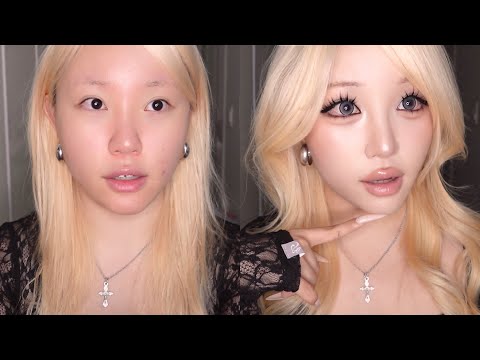눈 두 배 되는 방법 알려 드림! 👀 앙큼섹시큐티 메이크업♡ GRWM