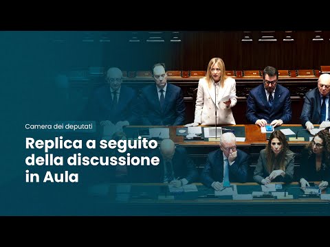 La mia replica a seguito della discussione alla Camera dei deputati