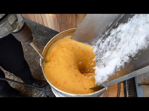 Pineapple Smoothie Making, Tapioca Pearls / 鳳梨冰, 珍珠製作 - Taiwanese Street Food