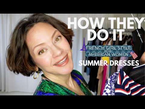 Effortless and chic French girl style SUMMER DRESSES