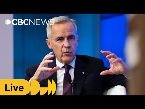 Mark Carney holds press conference in New York