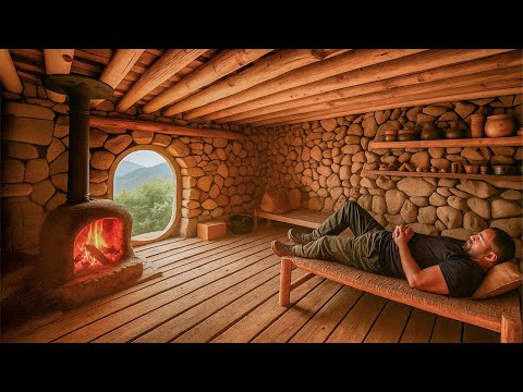 Full Video: 90 Days to Build a Dream House Made of Stone in the Rainforest