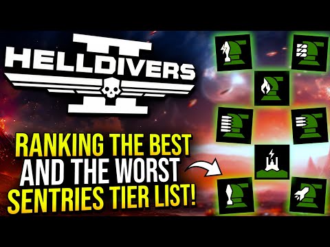Ranking the BEST and WORST Sentry Stratagems in Helldivers 2