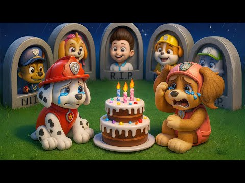 Rip All My Friend | Paw Patrol 3D Animation | PAW Patrol Ultimate Rescue | Rainbow