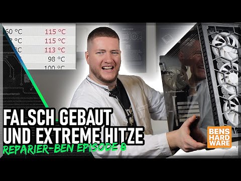 Absolut EKLIG! EXTREM verschmutzte WASSERKÜHLUNG und MASSIVE ÜBERHITZUNG! #REPARIERBEN Episode 8