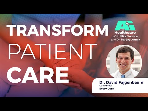 How is AI Influencing Rare Disease Treatments? [David Fajgenbaum] - with Dr. Sanjay Juneja